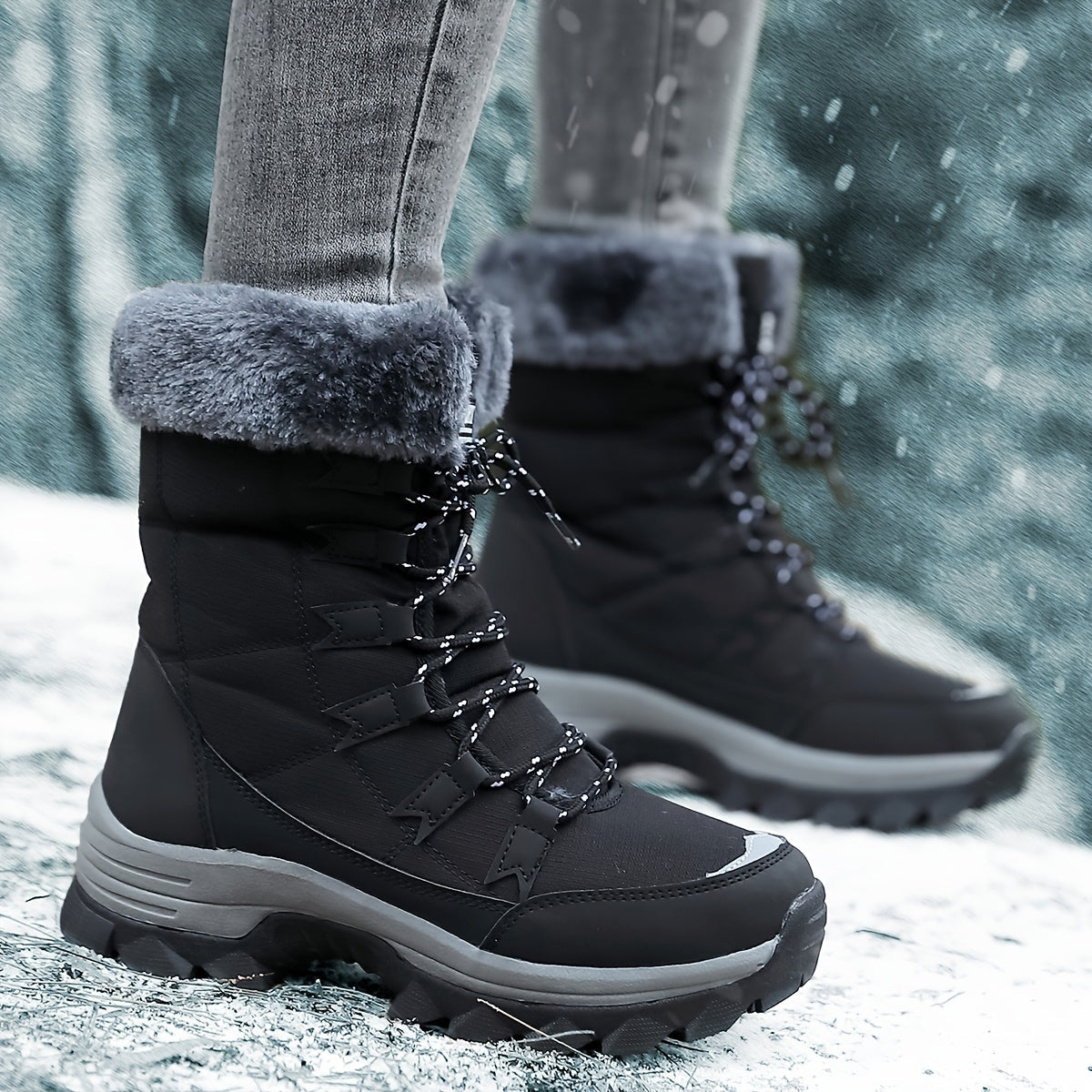Bottes d'Hiver Femme Chaudes | Imperméables & Isolantes
