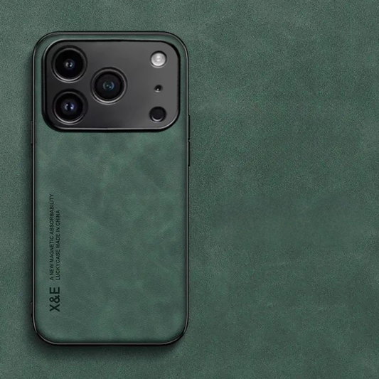 Coque iPhone suède premium antirayures