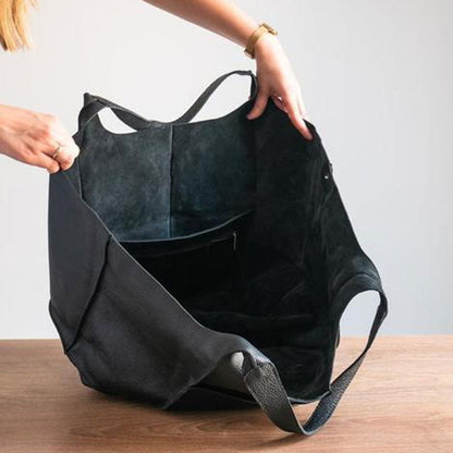 Sac cabas vintage oversize femme