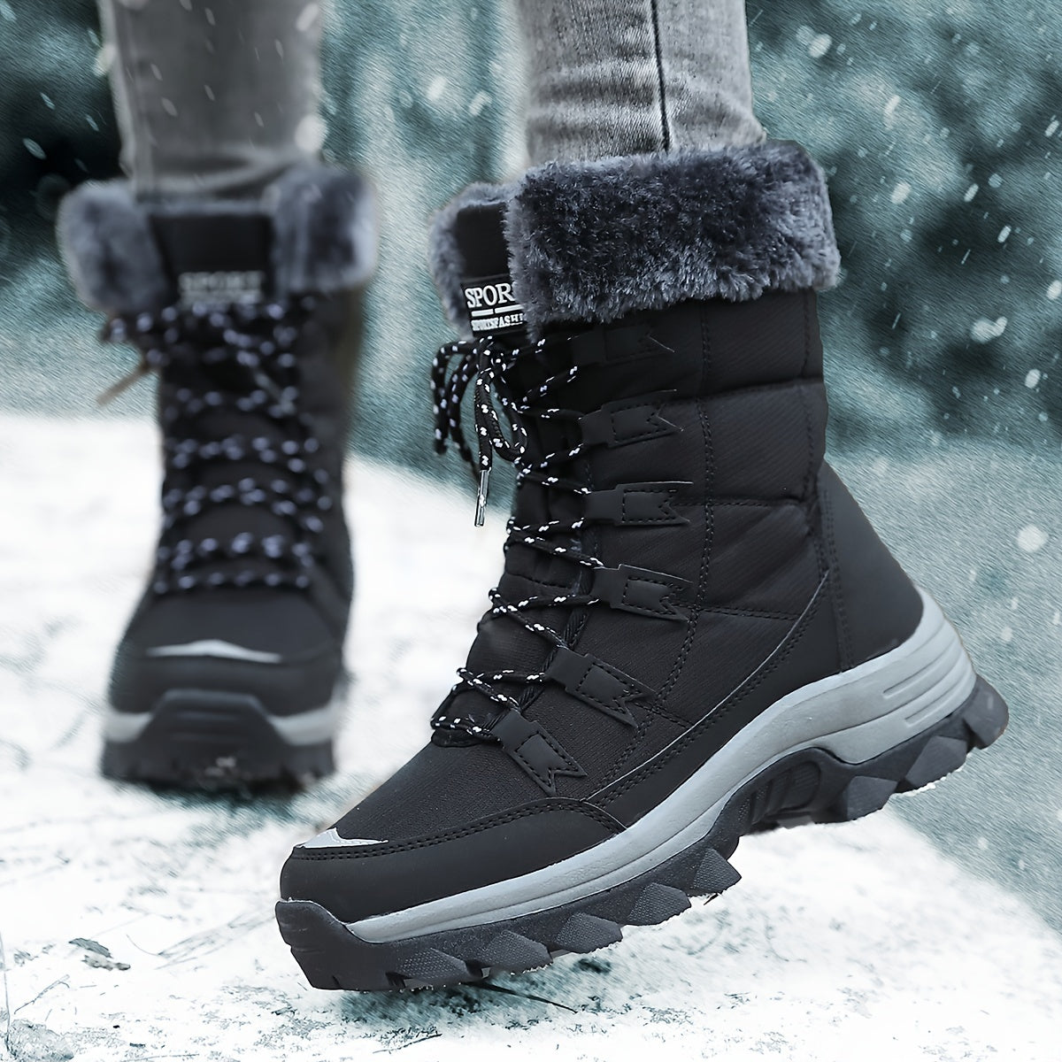 Bottes d'Hiver Femme Chaudes | Imperméables & Isolantes