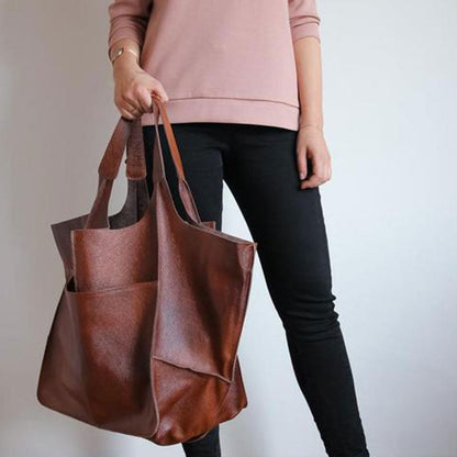 Sac cabas vintage oversize femme