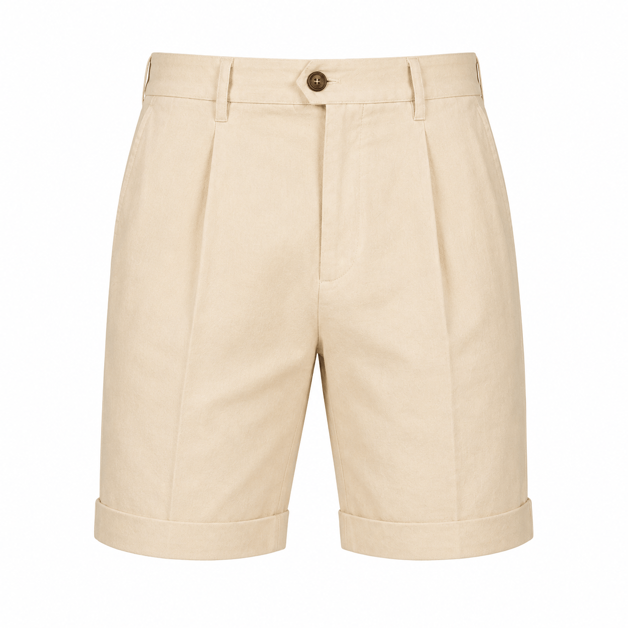 Short Homme d'Été à Plis | Coupe Droite