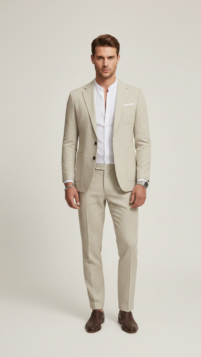 Costume homme 2 pièces veste pantalon