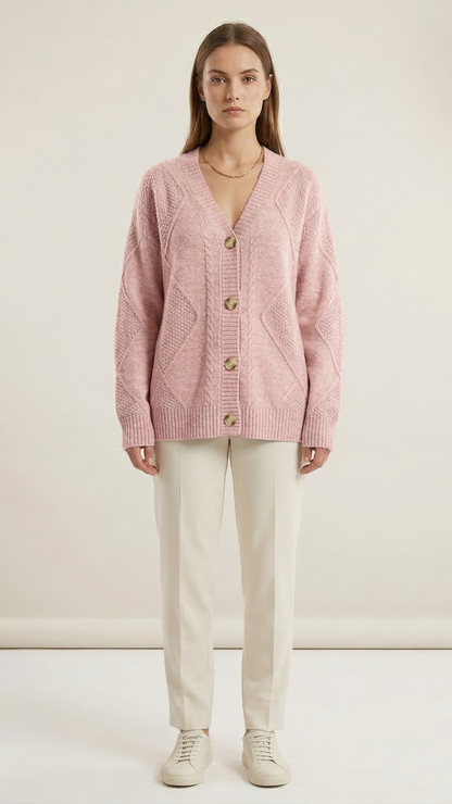 Cardigan léger femme manches longues