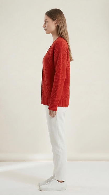 Cardigan léger femme manches longues