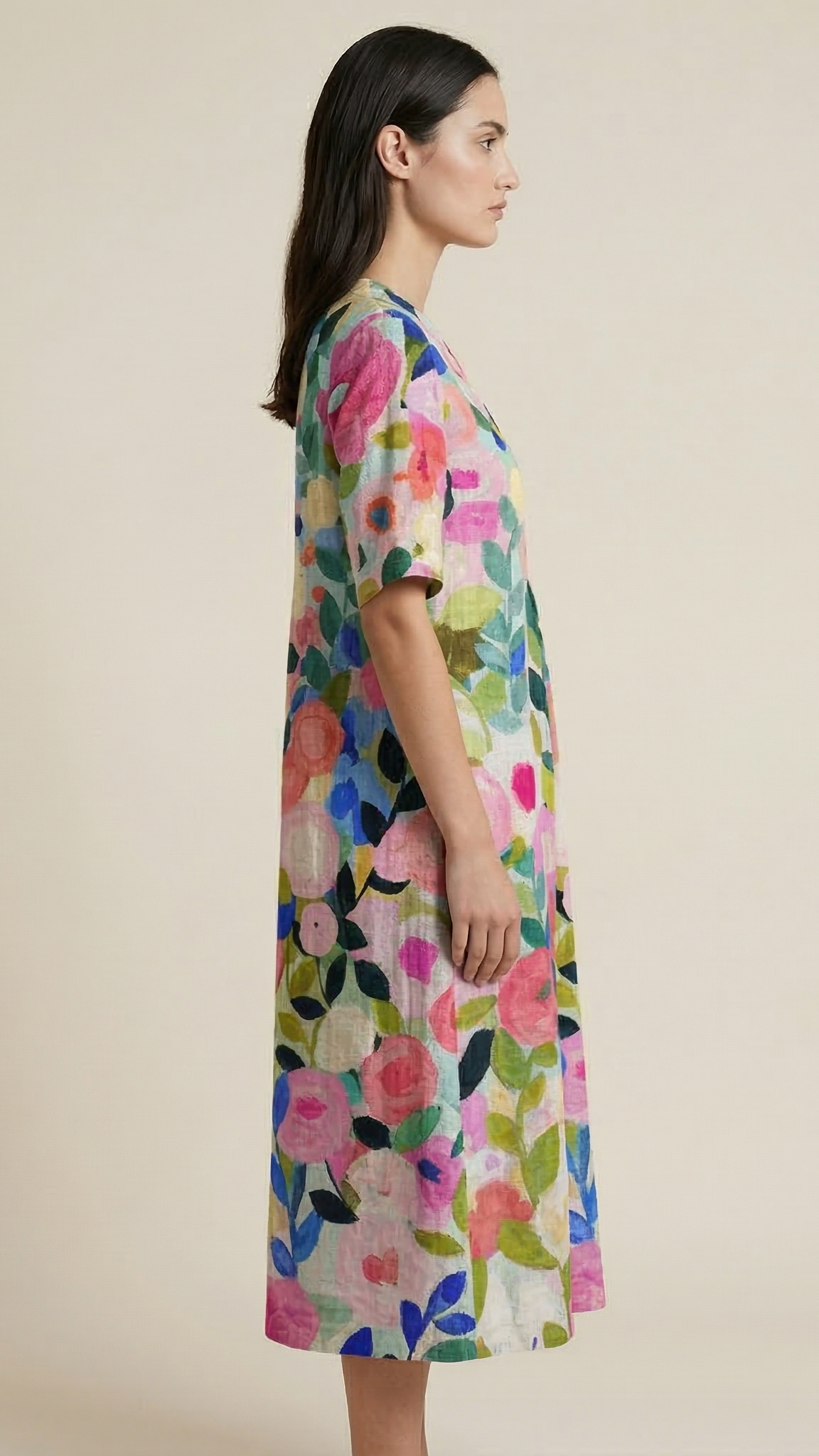 Robe d’été femme fleurie