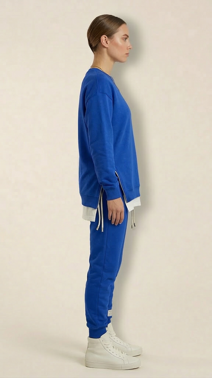 Ensemble détente femme sweat oversize jogging