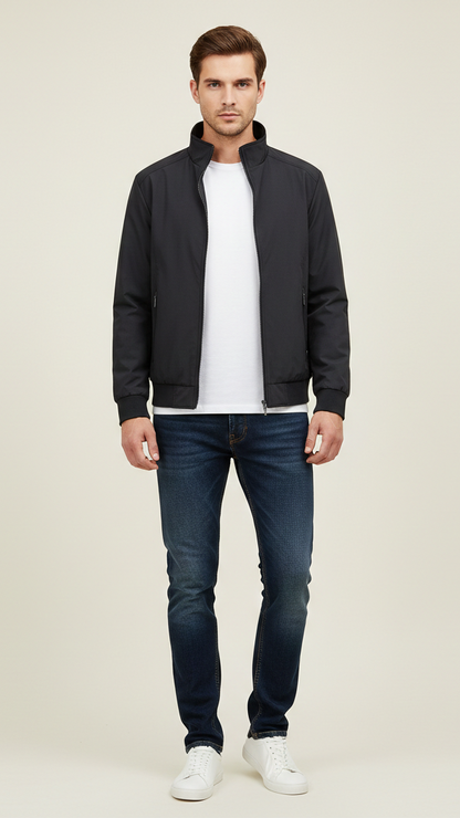 Veste hiver imperméable homme coupe-vent