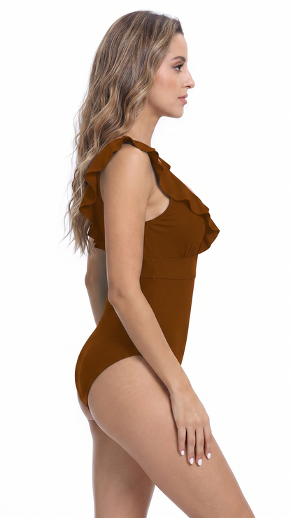 Maillot de bain une pièce femme bohème séchage rapide