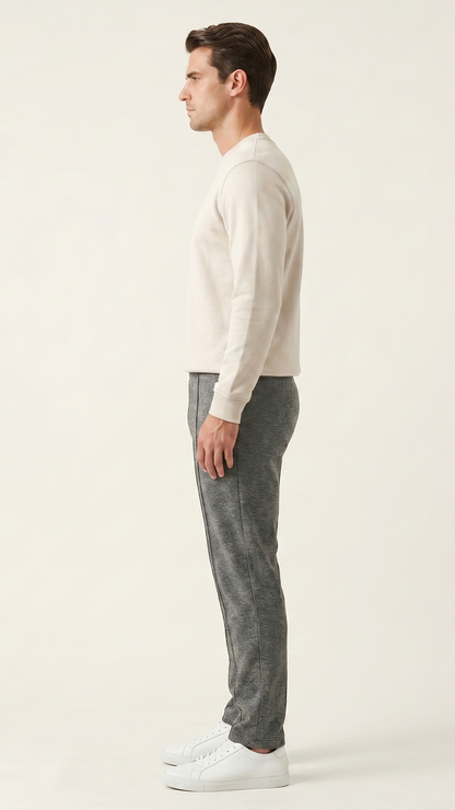 Pantalon jogging homme coupe slim à cordon
