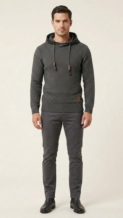 Sweat à capuche homme à enfiler