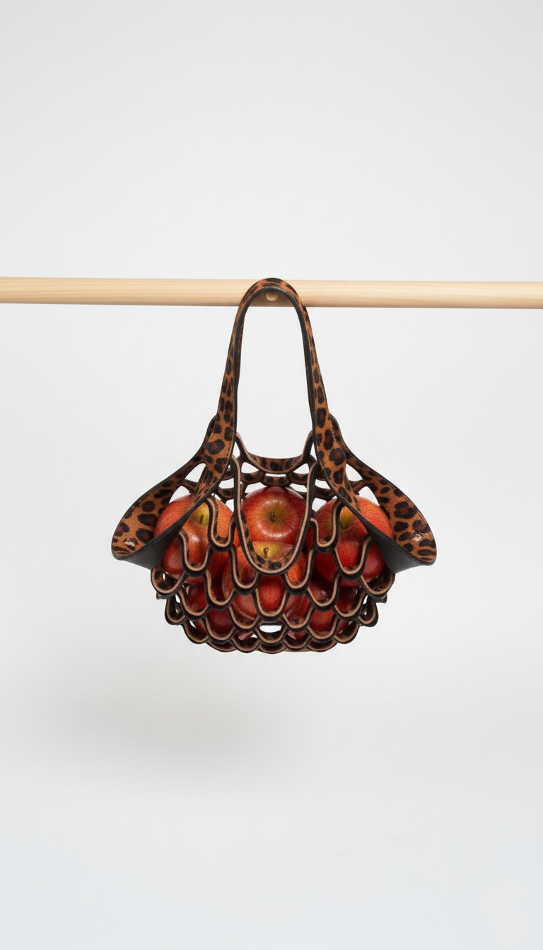 Sac bandoulière femme filet pliable