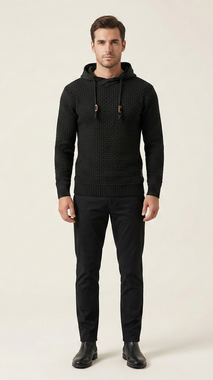 Sweat à capuche homme à enfiler