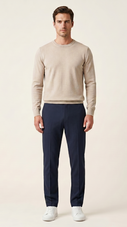 Pantalon jogging homme coupe slim à cordon