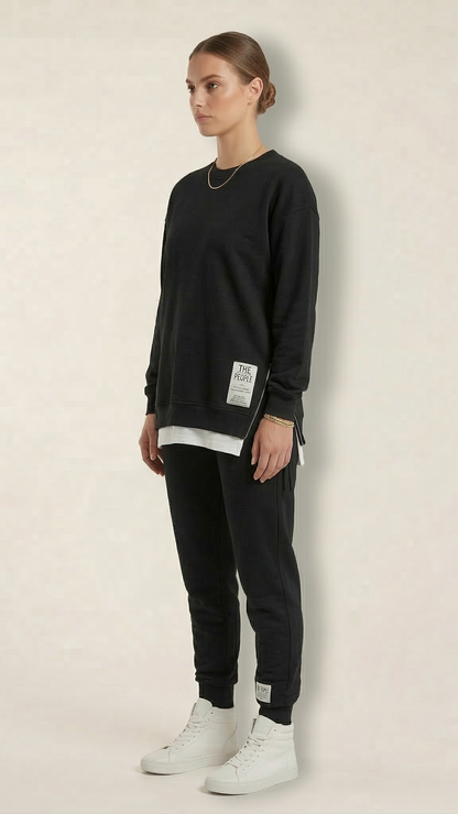 Ensemble détente femme sweat oversize jogging