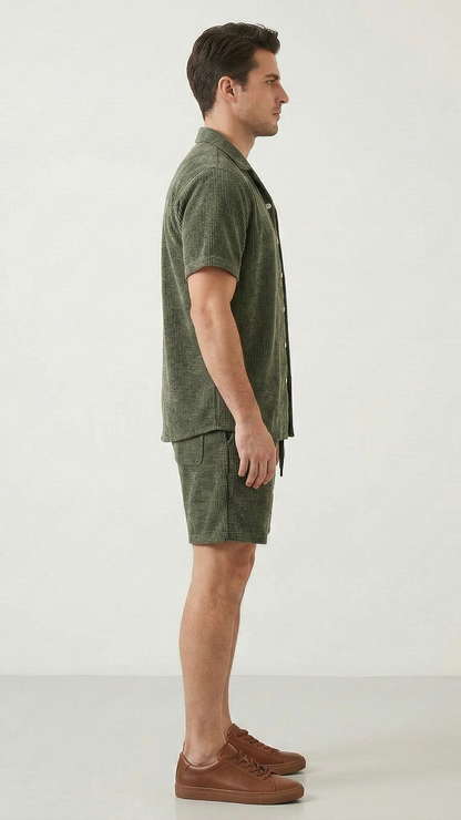 Ensemble homme t-shirt short été