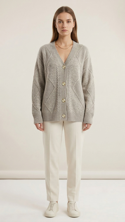 Cardigan léger femme manches longues