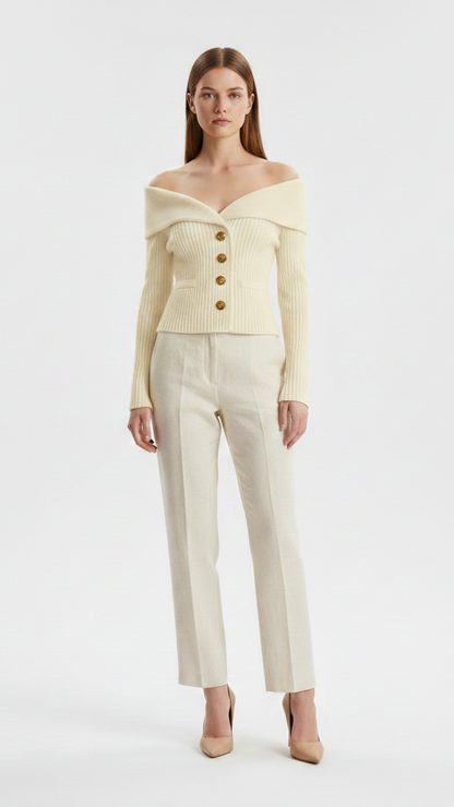 Gilet cardigan femme maille chaude