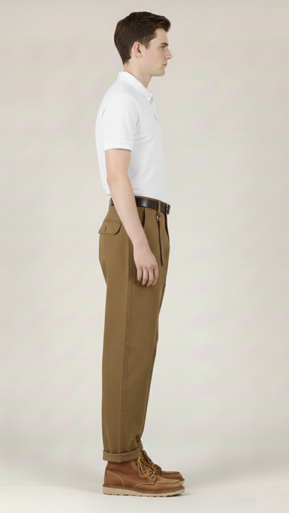 Pantalon cargo homme délavé vintage