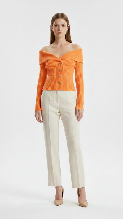 Gilet cardigan femme maille chaude