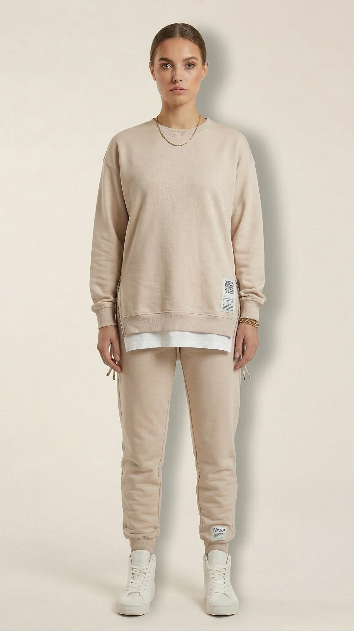 Ensemble détente femme sweat oversize jogging