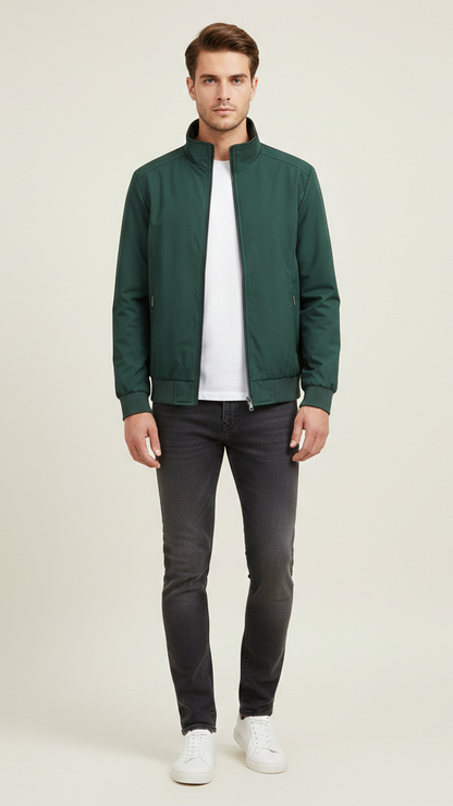 Veste hiver imperméable homme coupe-vent