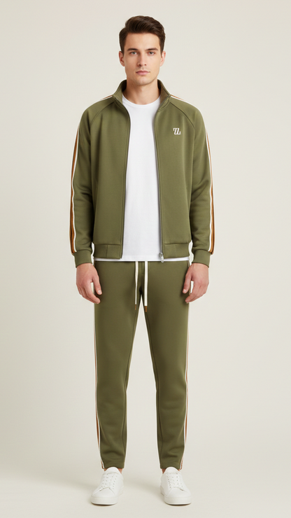 Survêtement Homme 2 Pièces Zippé