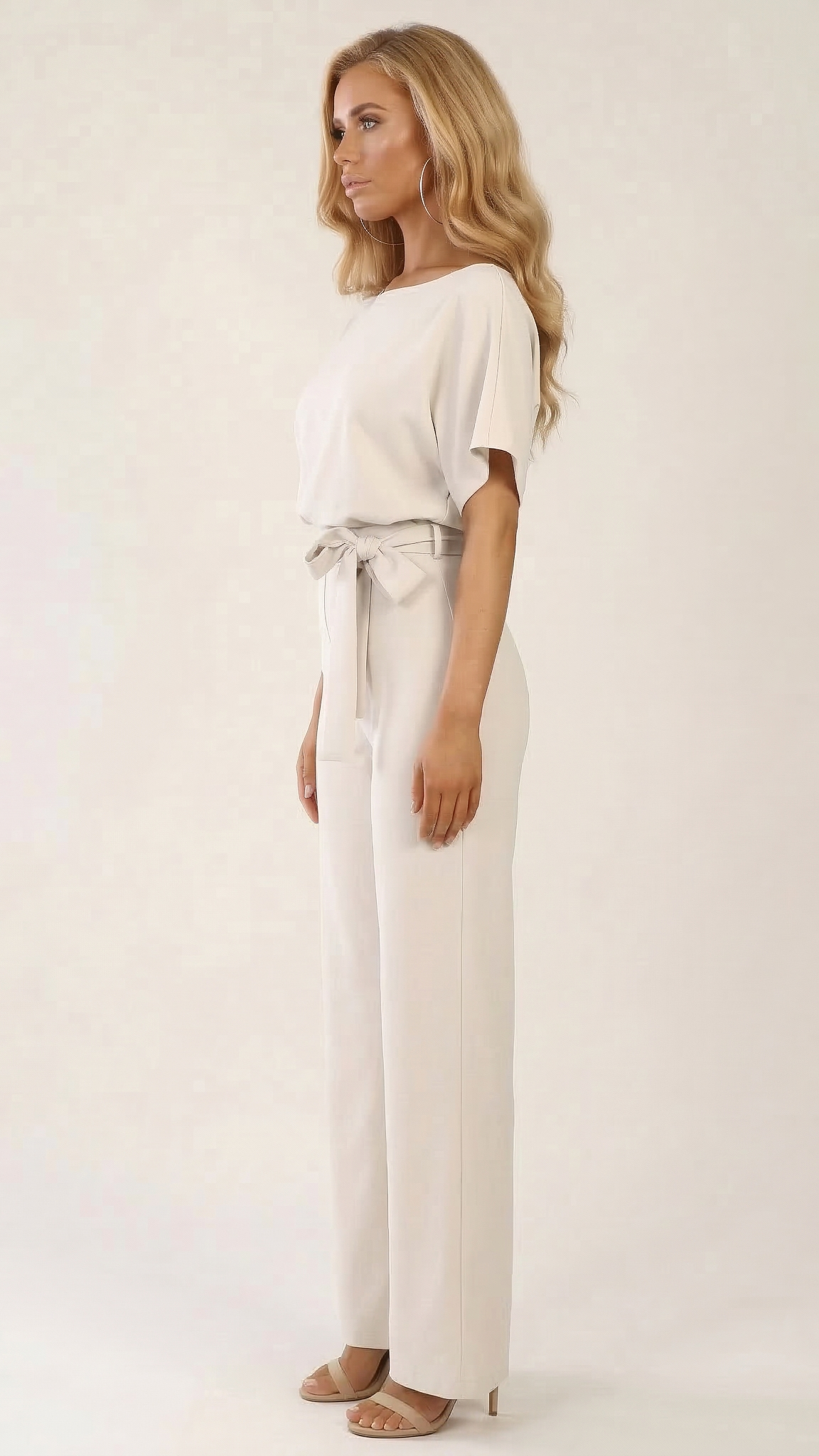 Combinaison femme grande taille unie