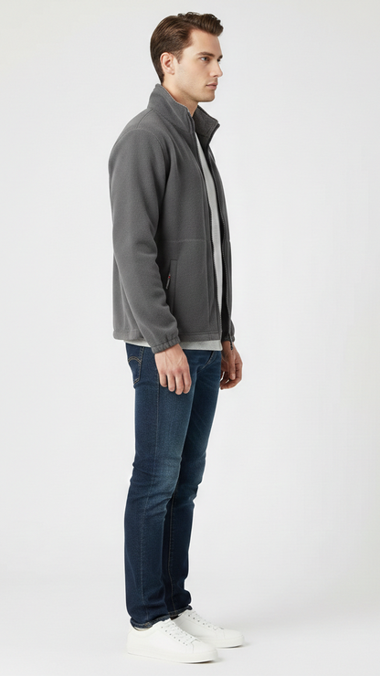 Veste unisexe coupe-vent zippée