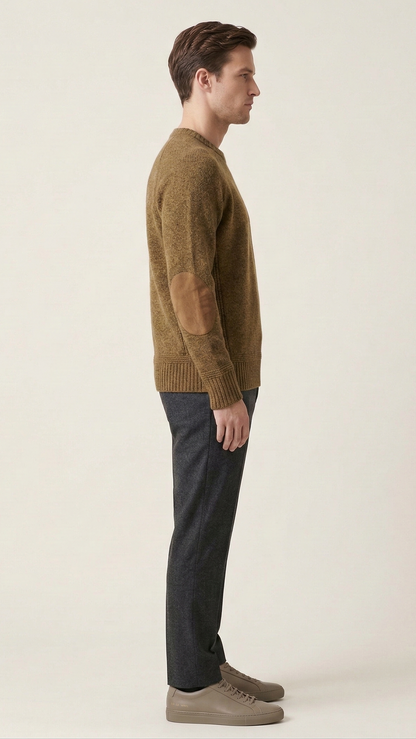 Pull motif alpin chaud