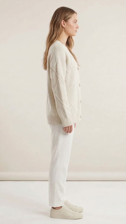 Cardigan léger femme manches longues