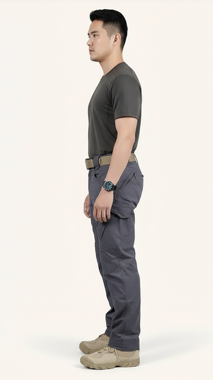 Pantalon cargo tactique homme déperlant