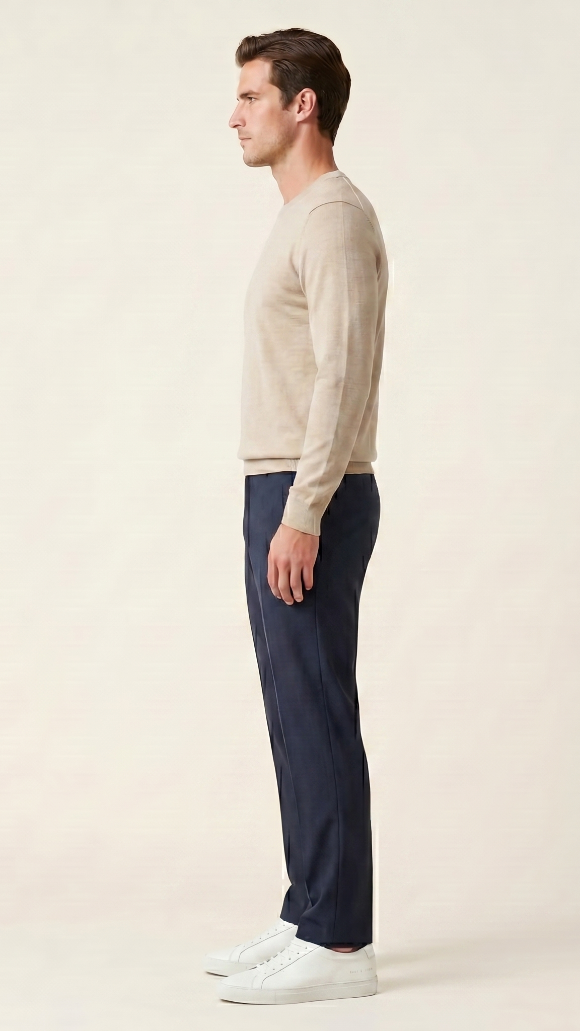 Pantalon jogging homme coupe slim à cordon
