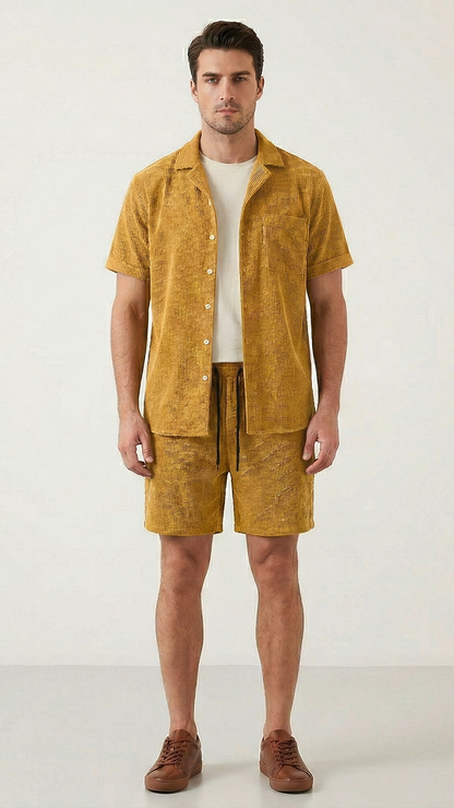 Ensemble homme t-shirt short été
