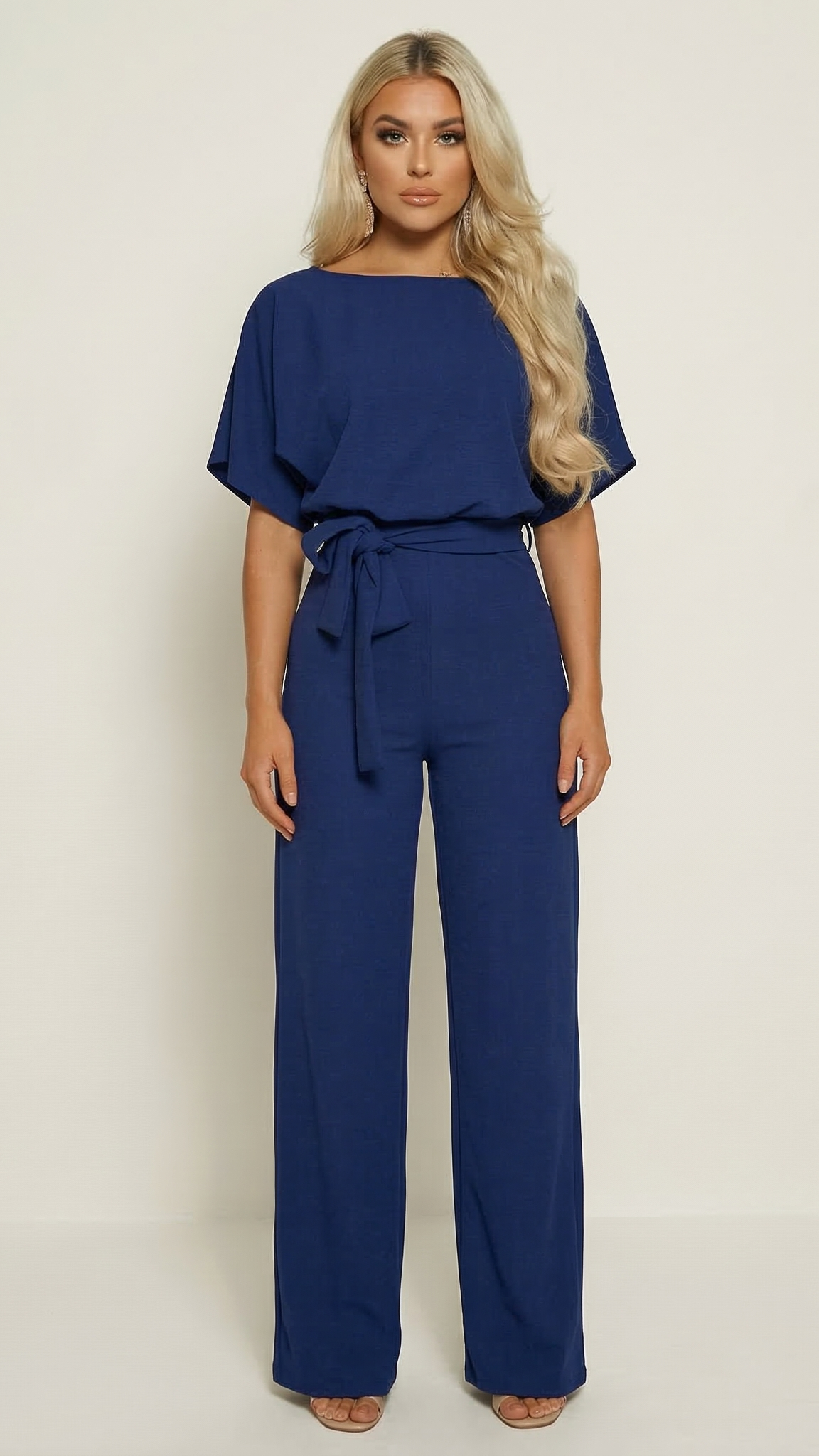 Combinaison femme grande taille unie