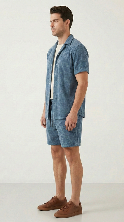 Ensemble homme t-shirt short été