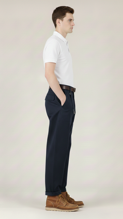 Pantalon cargo homme délavé vintage