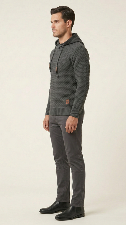 Sweat à capuche homme à enfiler