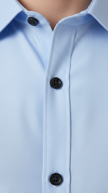 Chemise entreprise homme sans repassage stretch
