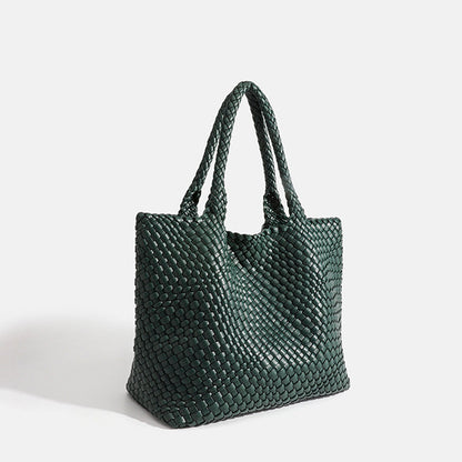 Sac cabas femme tissé luxe