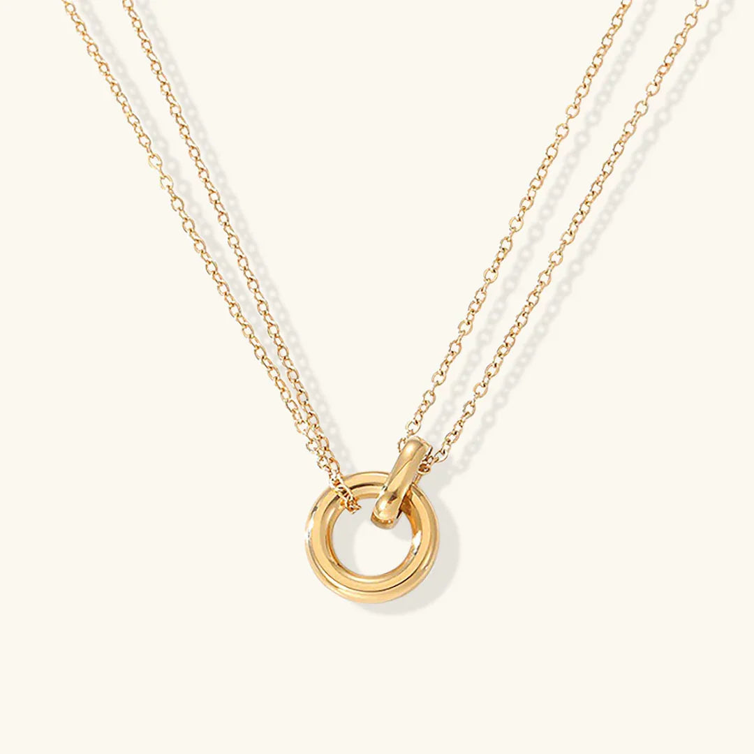 Collier chaîne dorée élégante Harper