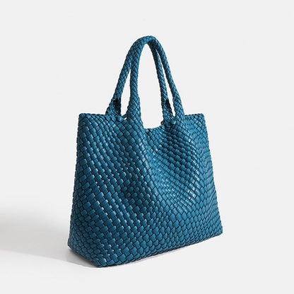 Sac cabas femme tissé luxe