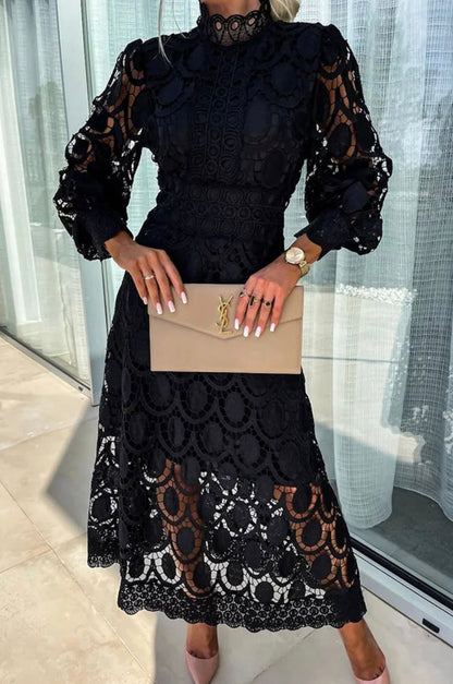 Robe midi élégante femme Amy