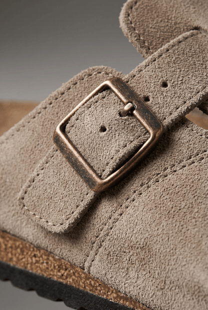 Sabots Homme à Enfiler Bout Rond | Boucle Réglable