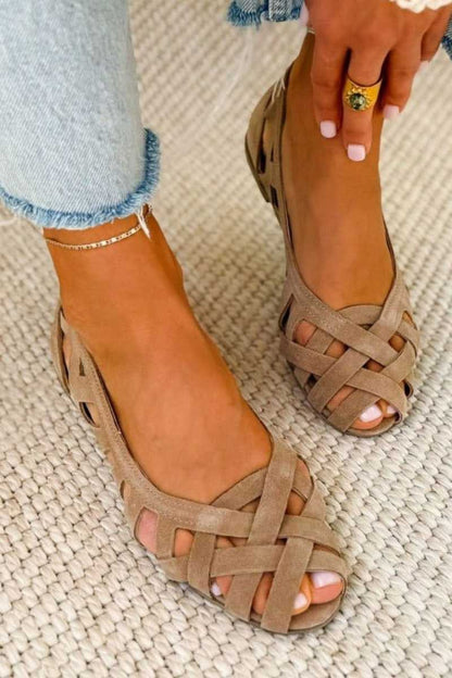 Sandales Plates Femme Confort | Style Pêcheur