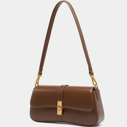 Sac bandoulière doré tendance femme