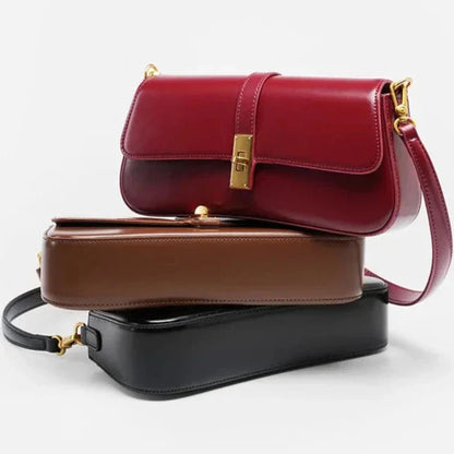 Sac bandoulière doré tendance femme