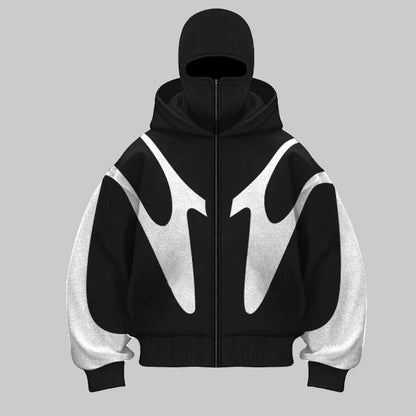 Sweat à capuche cagoule unisexe avec masque