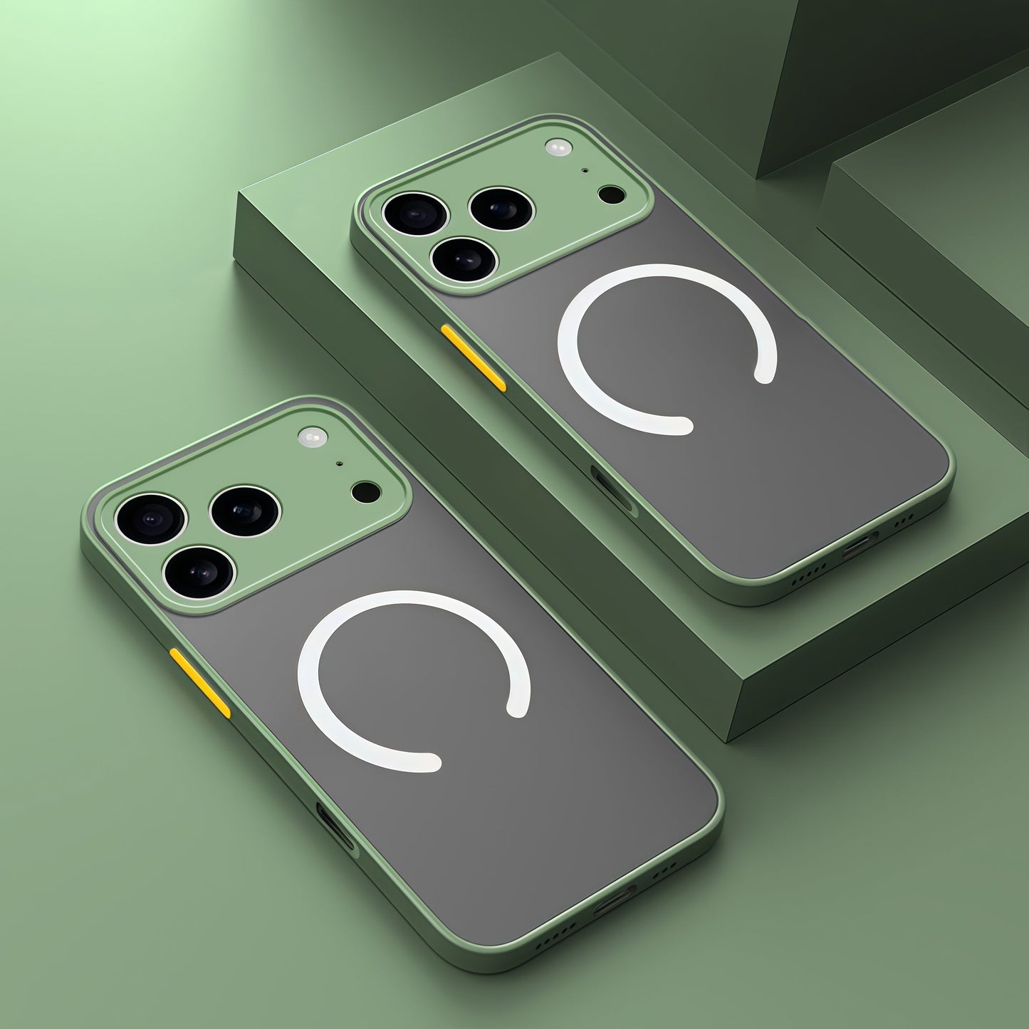 Coque iPhone MagSafe antichoc mate
