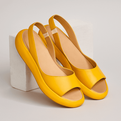 Sandales Slingback Femme à Bout Ouvert | Antidérapantes